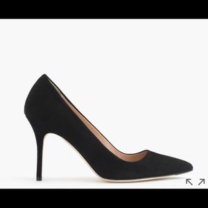 J. Crew Elsie Suede Pumps